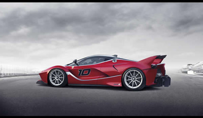 Ferrari FXX K 2015 - 1050 HP 900 Nm Hybrid V12 - Track-only 2